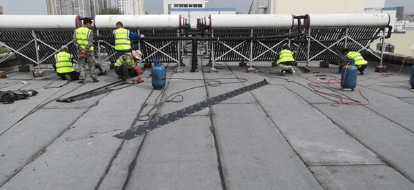 屋面防水处理施工周期短应用行业广泛